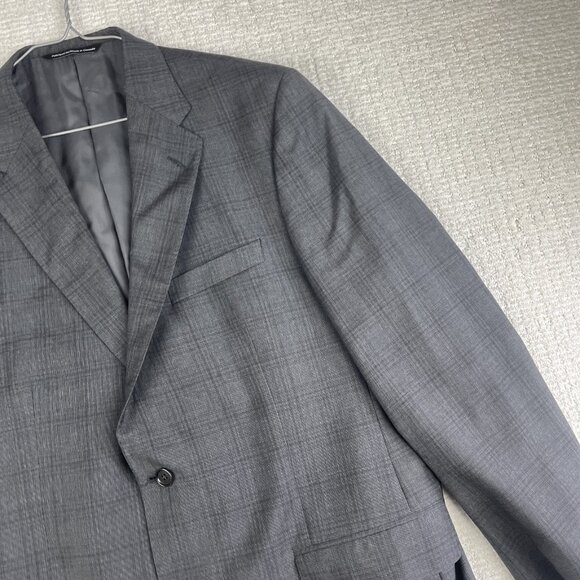 COPPLEY 1883 44W 38T Dark Grey Wool S-100 Sport Coat Blazer Canada Made - Picture 4 of 16